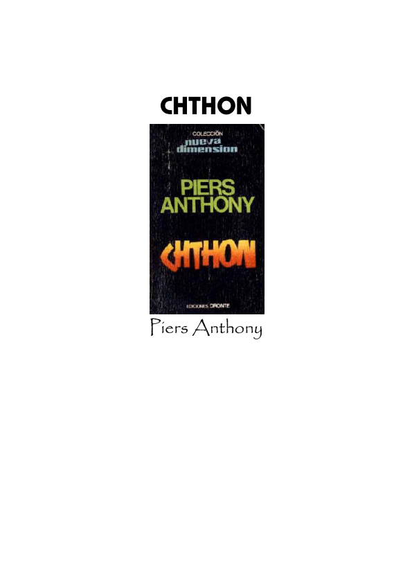 Portada de Microsoft Word - Chthon.doc